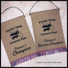 Load image into Gallery viewer, Leatherette Banners