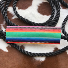 Load image into Gallery viewer, Halter with Printed Leather Noseband
